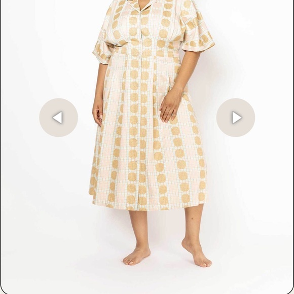 NWT Ace & Jig Ronnie Dress in Somersault XL - Picture 3 of 7